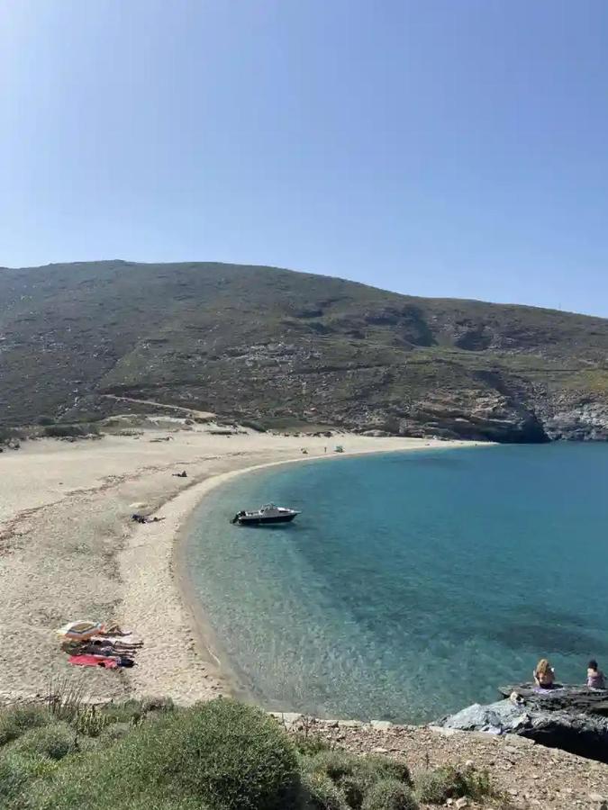 Kontos-Traditional House In Andros Beach المظهر الخارجي الصورة