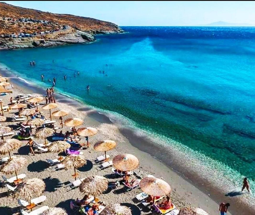 Kontos-Traditional House In Andros Beach المظهر الخارجي الصورة