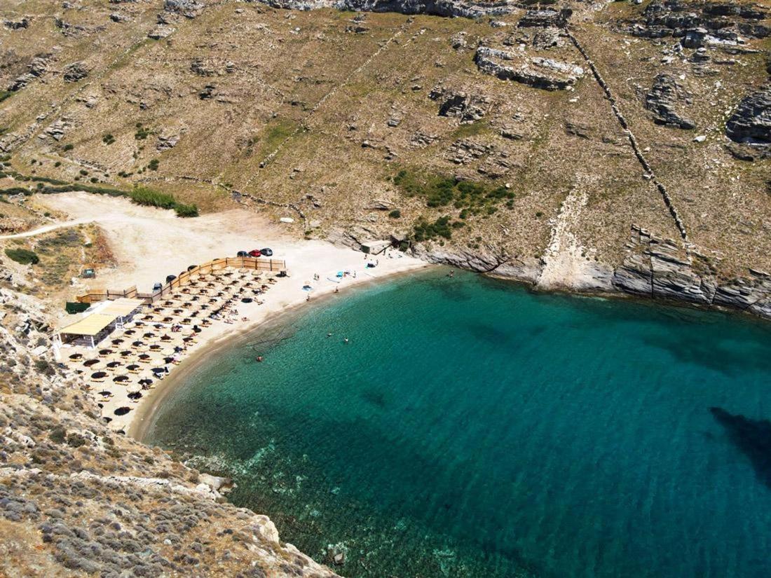 Kontos-Traditional House In Andros Beach المظهر الخارجي الصورة